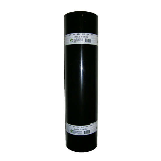 Barrière de contrôle anti-rhizome, en polypropylène - L. 10 m