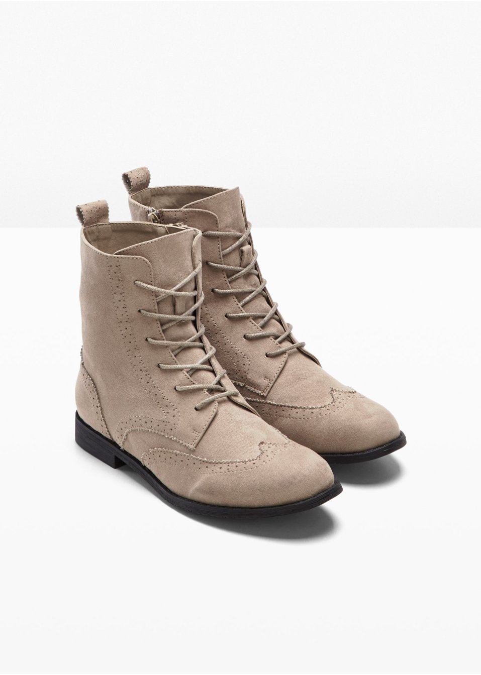 Boots à lacets