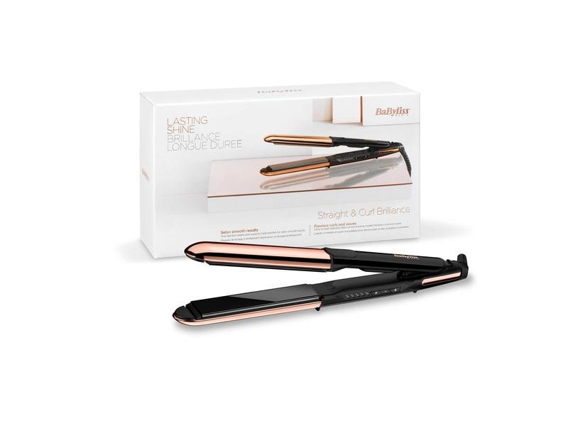 Babyliss Haarglätter Straight & Curl Brilliance ST482E Glätteisen für die Haare