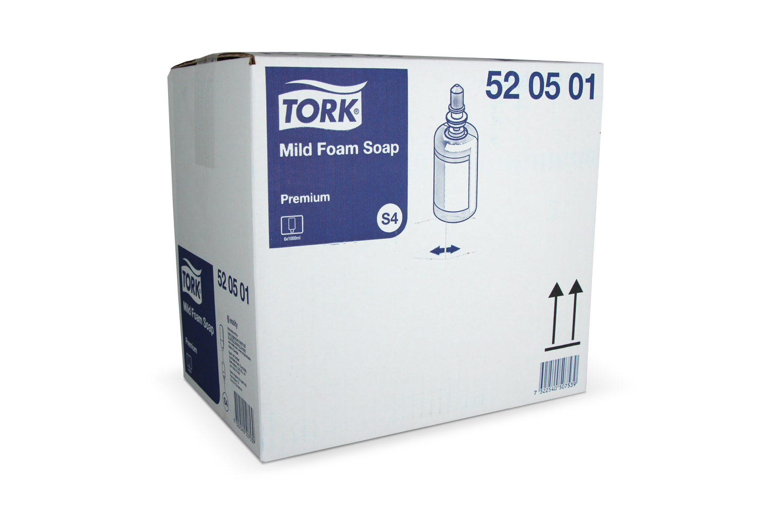 Tork schuim zeep S4 (520501) 6x1LTR