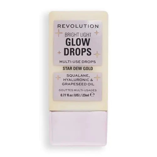 Bright Light Glow Drops Golden Star Dew