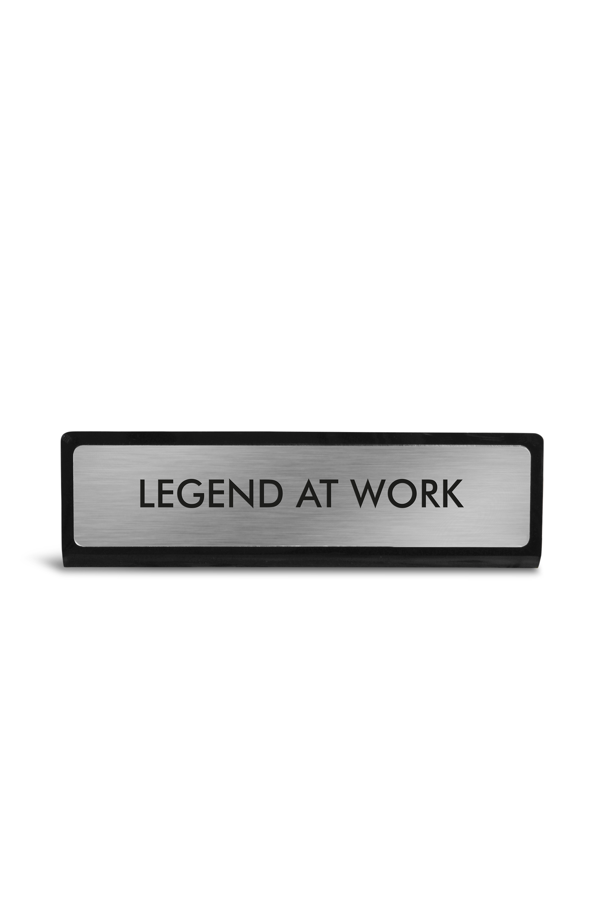 FLAMINGO CANDLES Plaque de bureau LEGEND AT WORK Noir