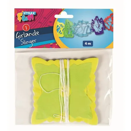 Stylex Girlande, 4 m, 4-fach sortiert
