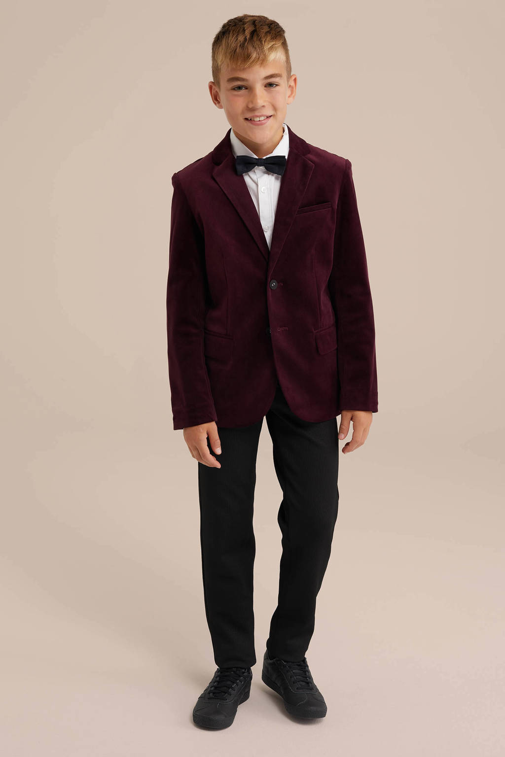 WE Fashion colbert donkerrood
