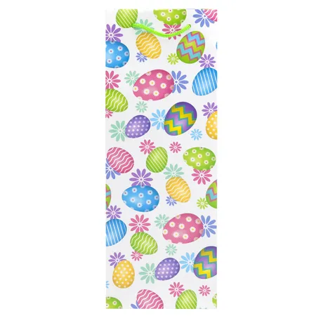 Idena Flaschentasche Ostereier 12x35cm FSC-Mix