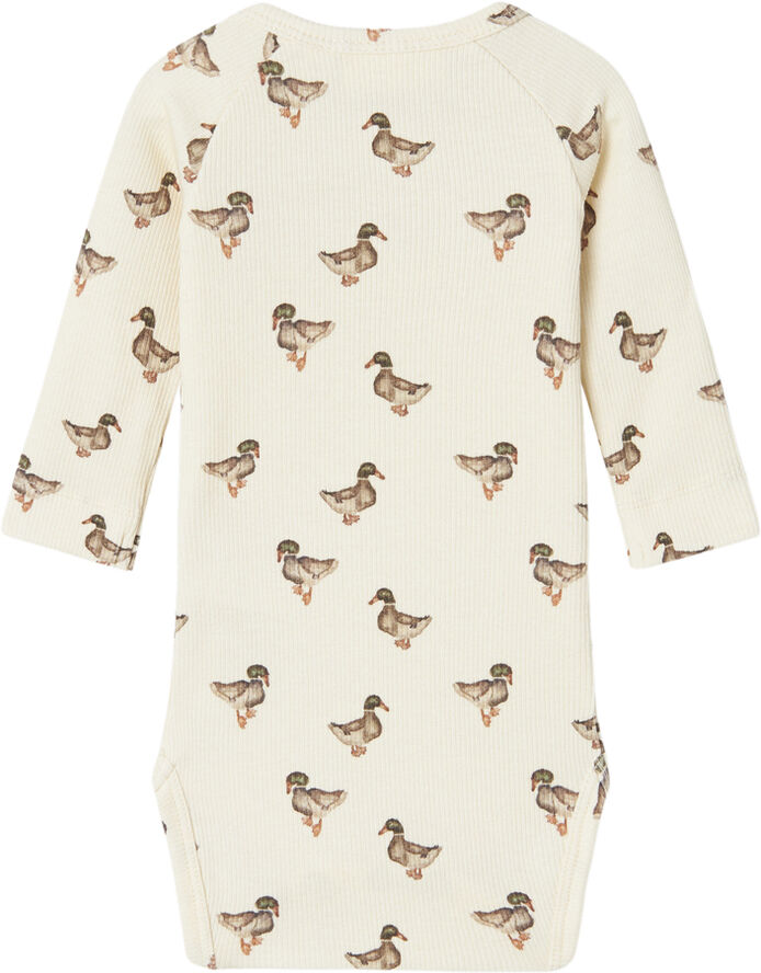 Lil' Atelier NBMGAVO ELO LS SLIM BODY LIL Turtledove/duck