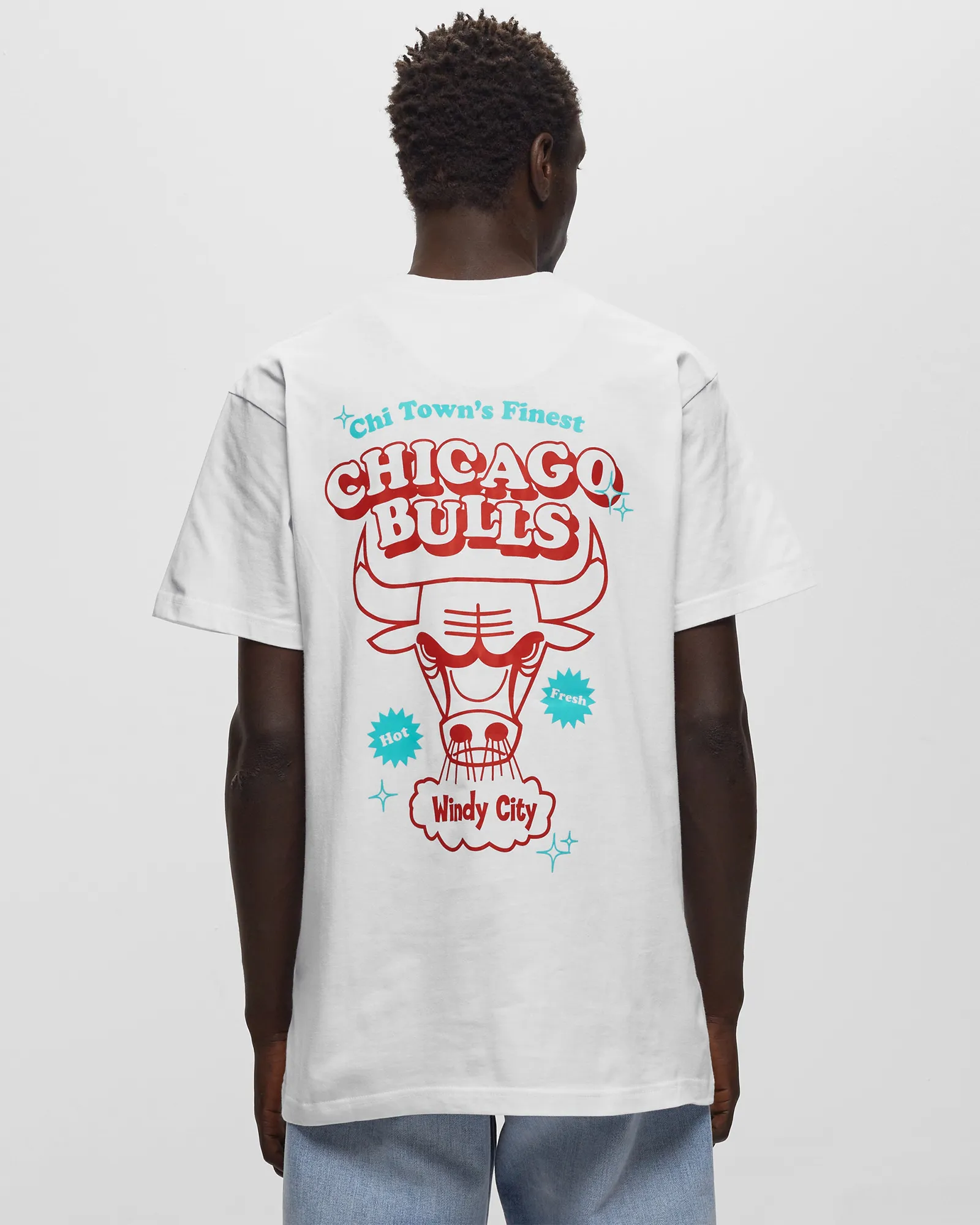 Mitchell & Ness NBA MERCH TAKE OUT TEE BULLS