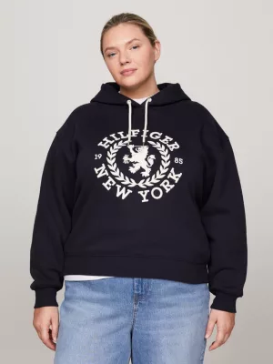 Moletom com capuz Curve Crest Logo