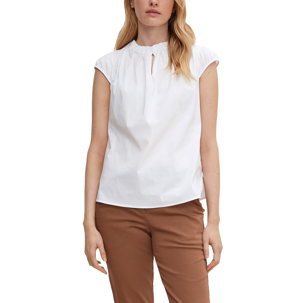 comma Bluse kurzarm