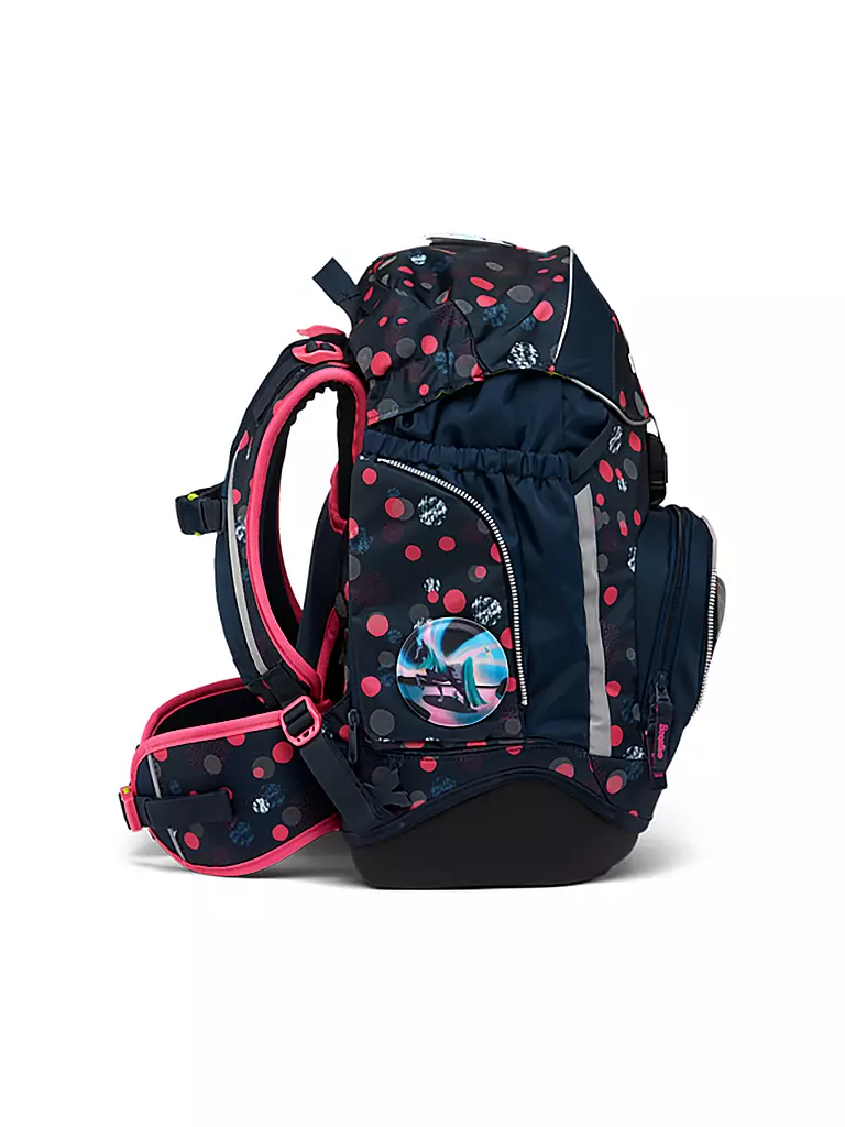ERGOBAG Schultaschen Set 6tlg PACK Reflex Glow - PhantBärsi dunkelblau