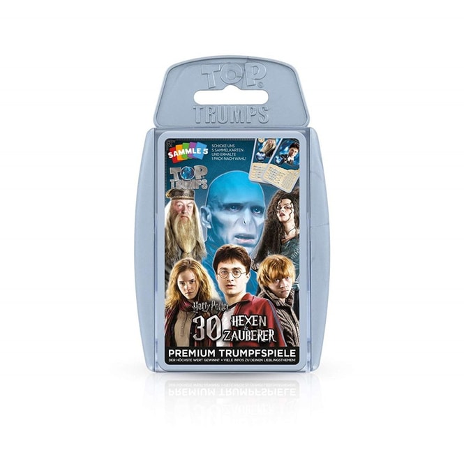 Winning Moves - TOP TRUMPS - Harry Potter - 30 Hexen und Zauberer Kartenspiel