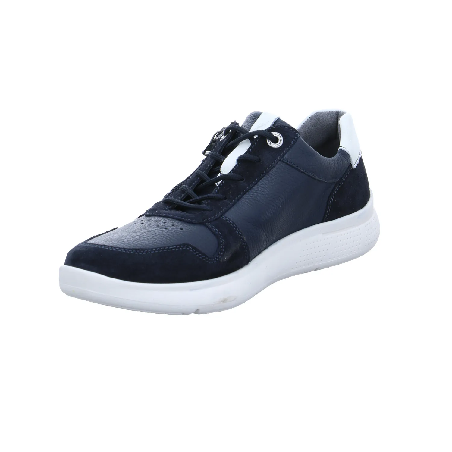 WALDLÄUFER Halbschuhe Sneaker Blau Leder