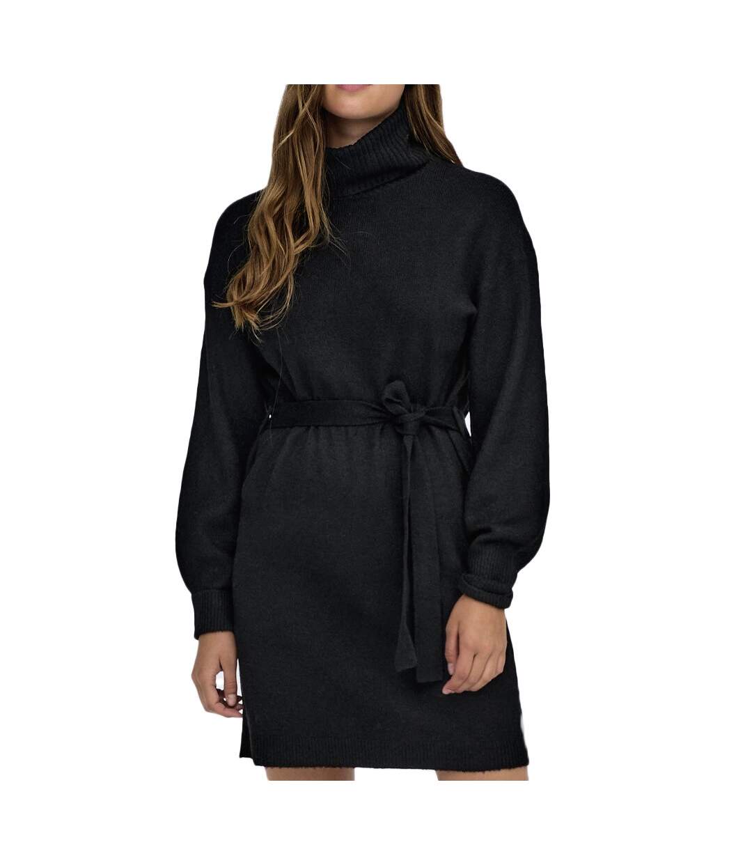 Robe Col Roulé Noir Femme JDY Roll Neck