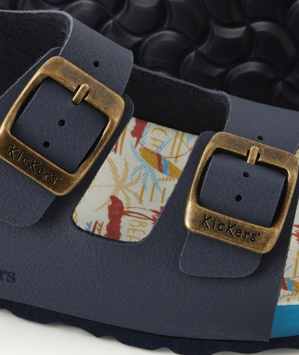 KICKERSSANDALES GARÇON SUNYVA MARINE BLEU SURF