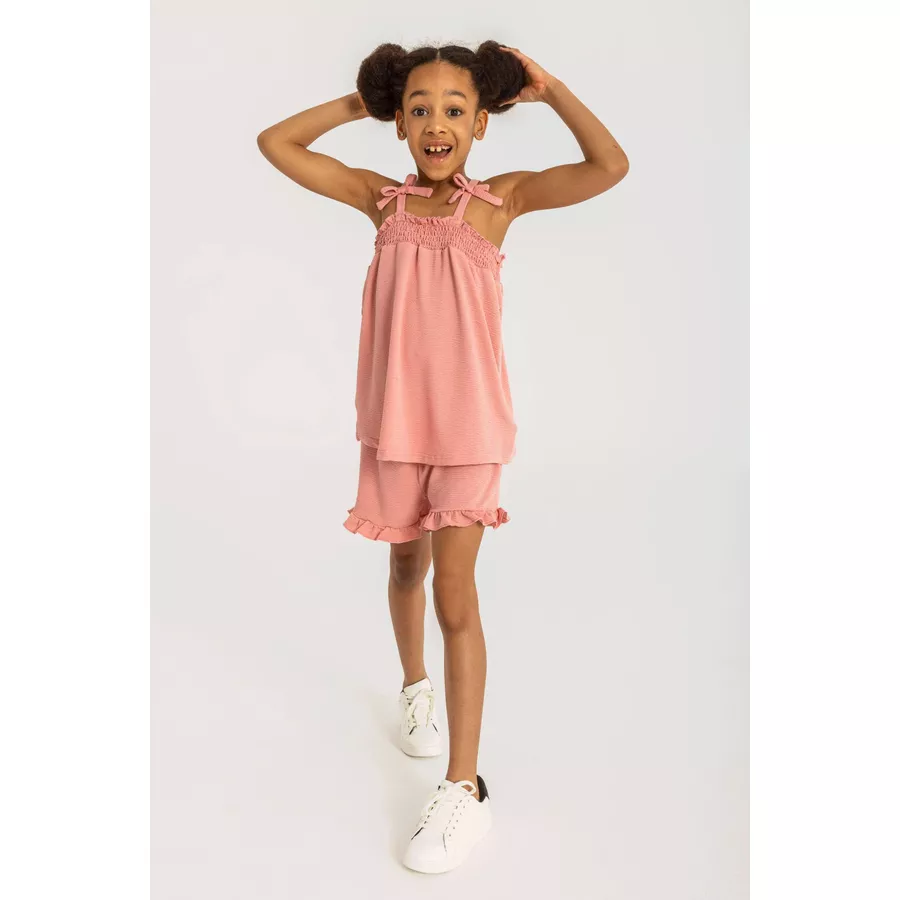 MINOTI Shorts und Top im Set Rosa
