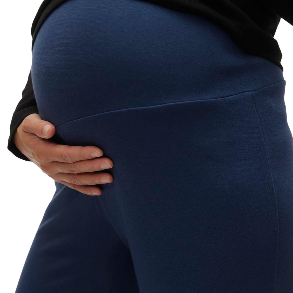 Mamalicious Pantalon de Grossesse Marine Femme Mamalicious Wide