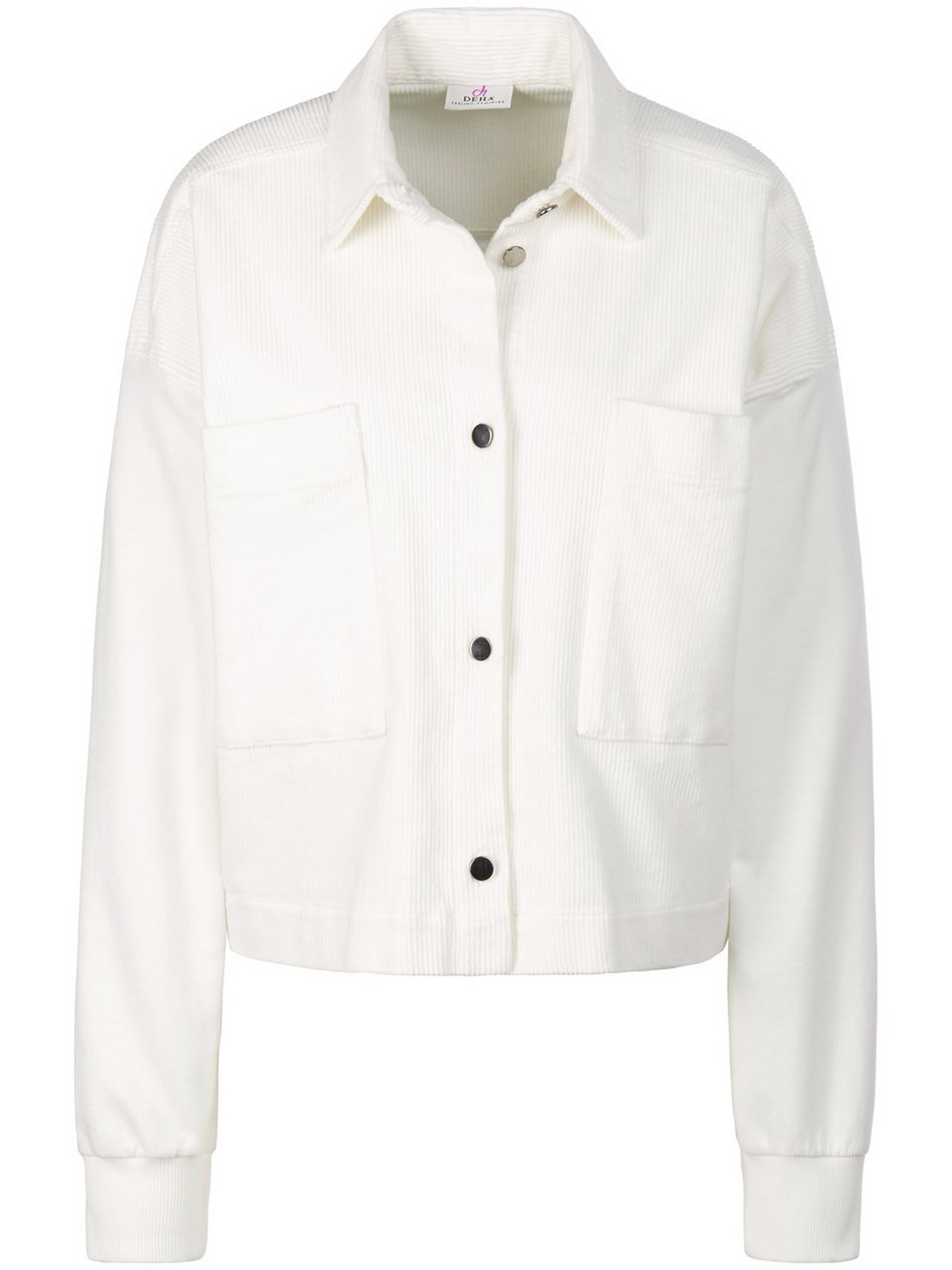 Jacke mit überschnittener Schulter