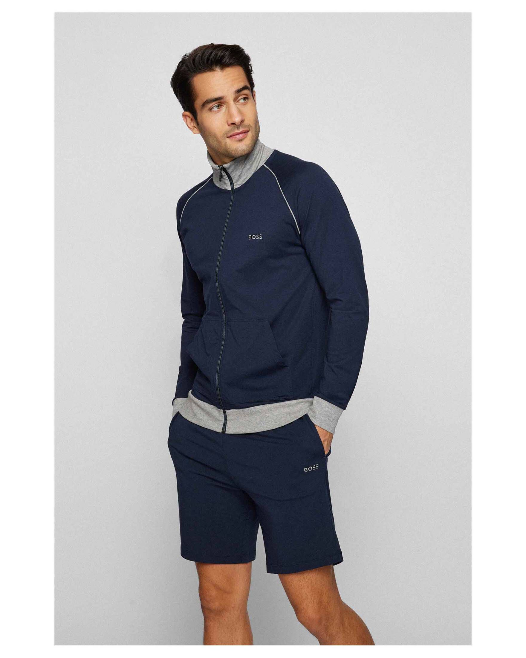 BOSS| Herren Loungewear-Jacke JACKET Z Regular Fit