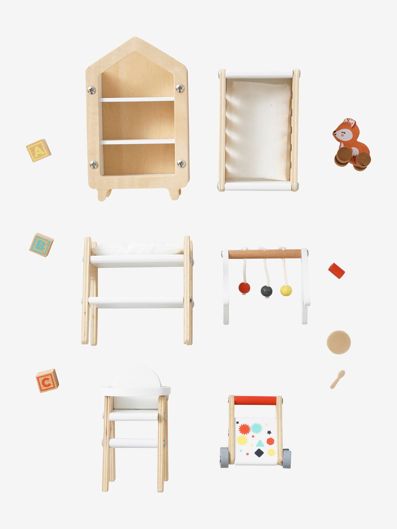 Quarto infantil, amigos dos pequenos, branco