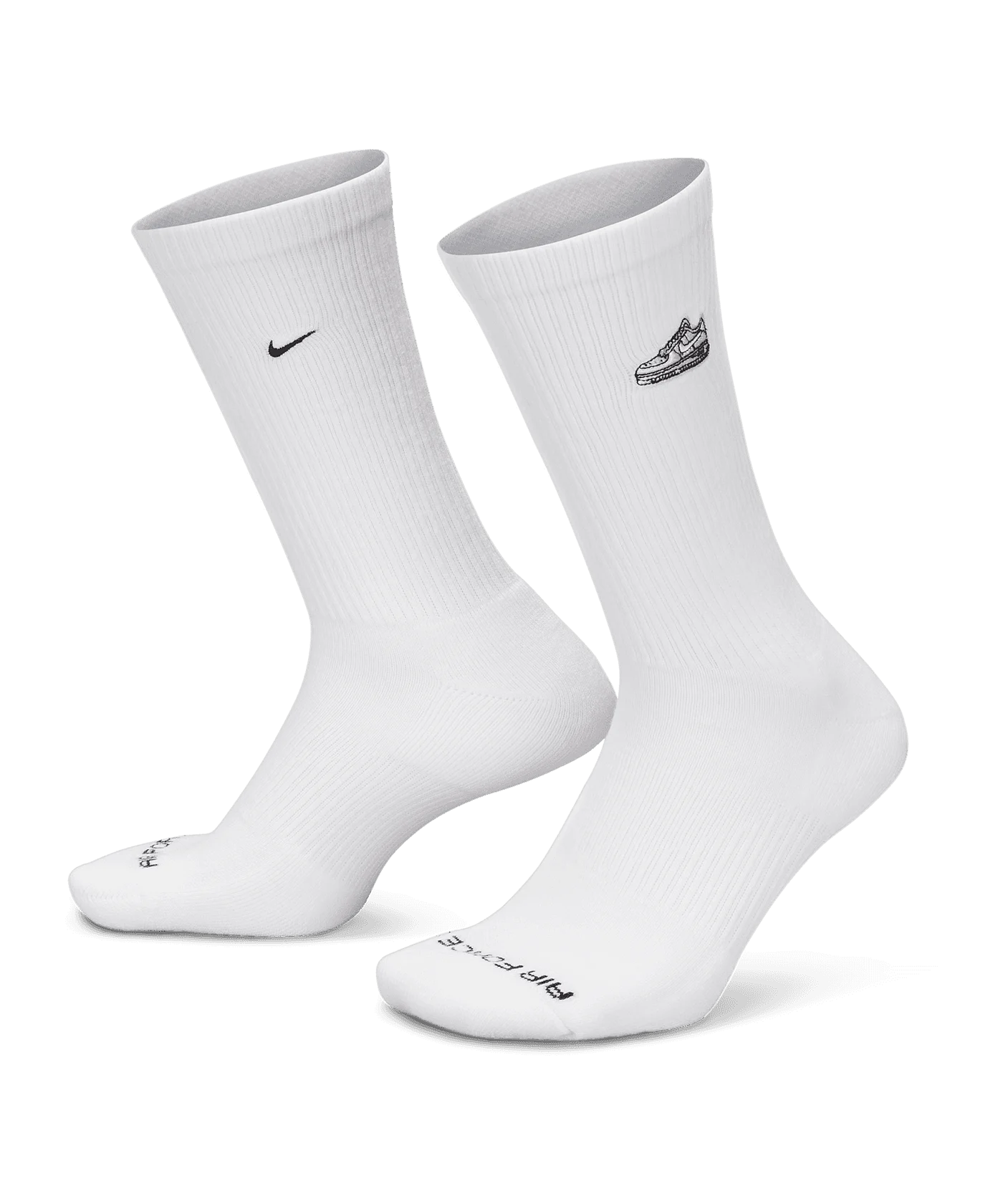 Nike Plus Crew Patch Socken Weiss F100