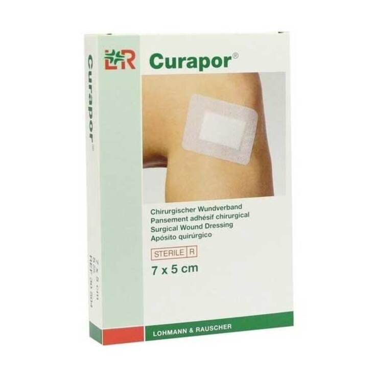 Curapor Wundverband 5x7 cm steril, 5 St