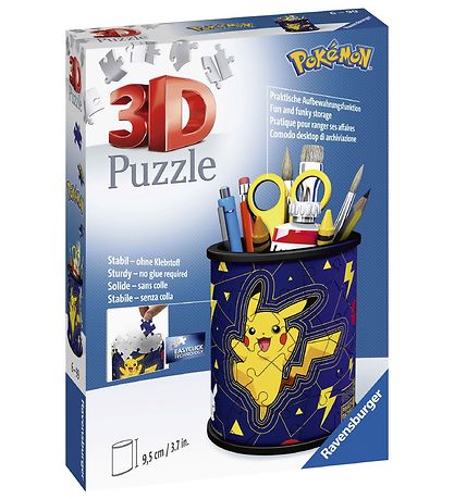Ravensburger 3D Puzzlespiel - 54 Teile - Pokémon Bleistift Cup