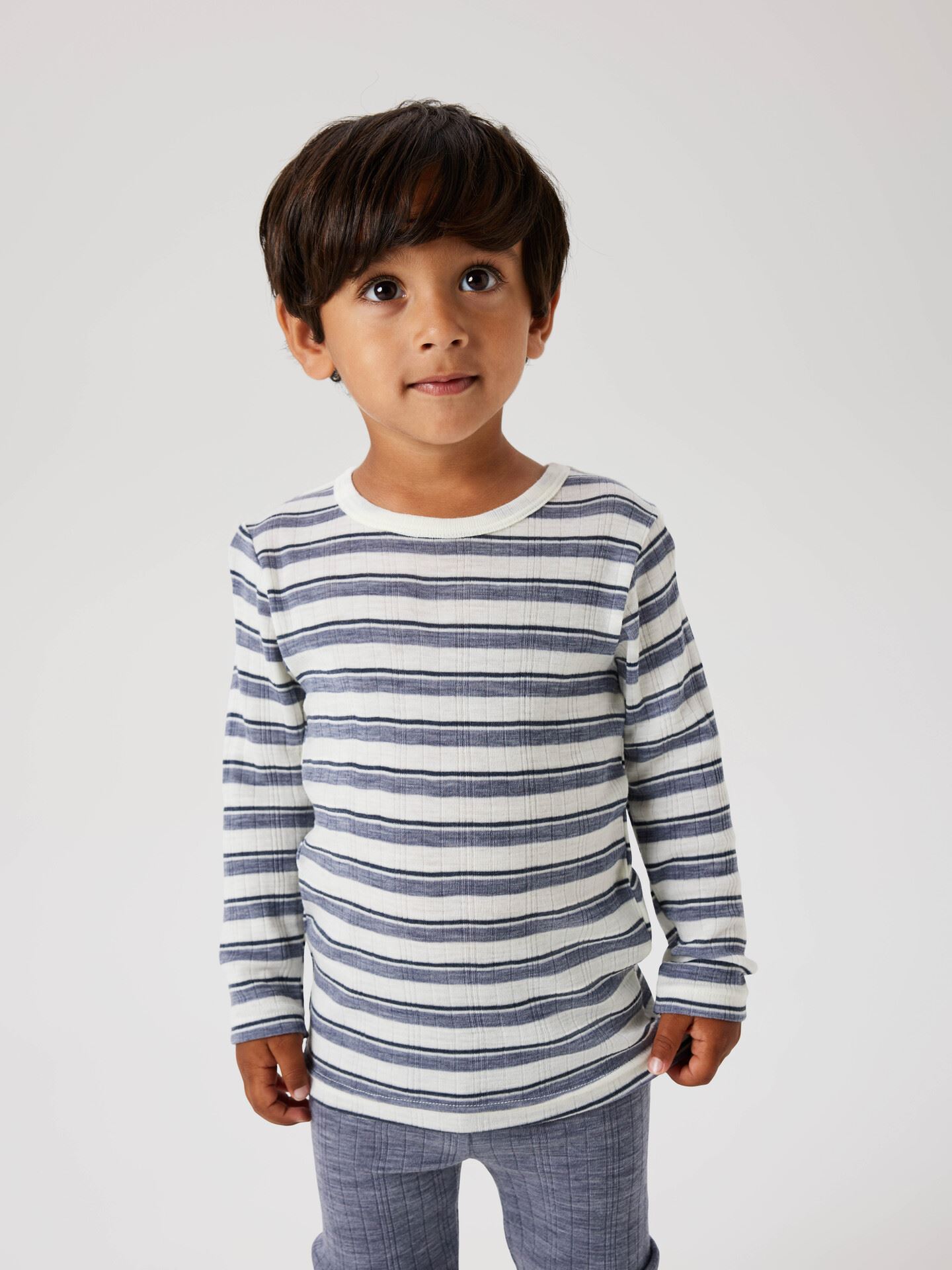 Wang Wool Needle Long Sleeve Top
