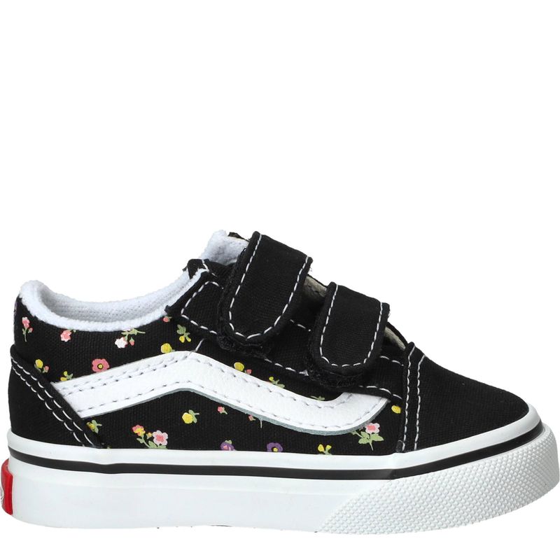 Vans Old Skool V Sneakers Zwart Meisjes