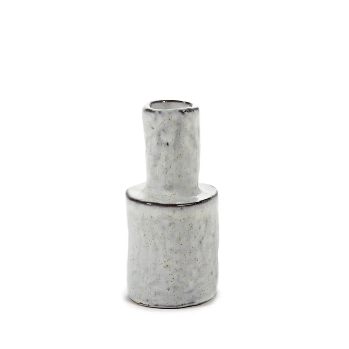 Serax - Héléna Marie Vase, Ø 5 x H 11 cm, weiss