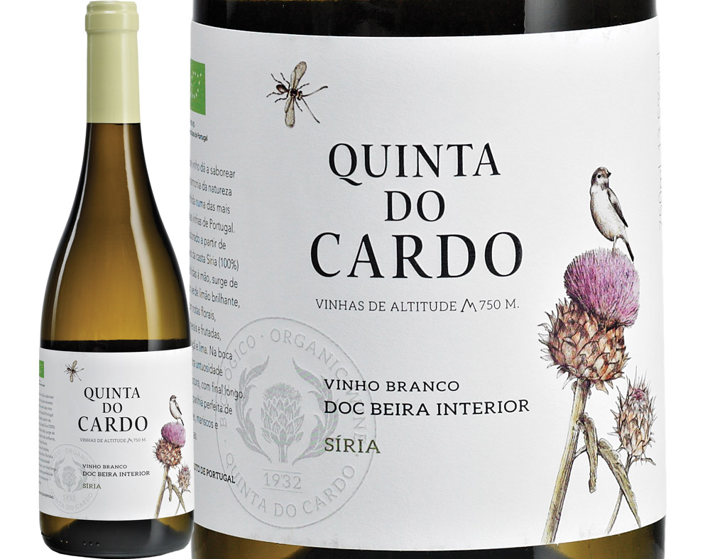 VINHO QUINTA DO CARDO BRANCO BIO BEIRAS 0.75L