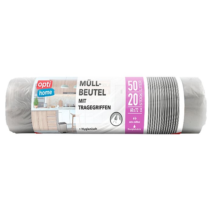 OPTI HOME Müllbeutel 50 l