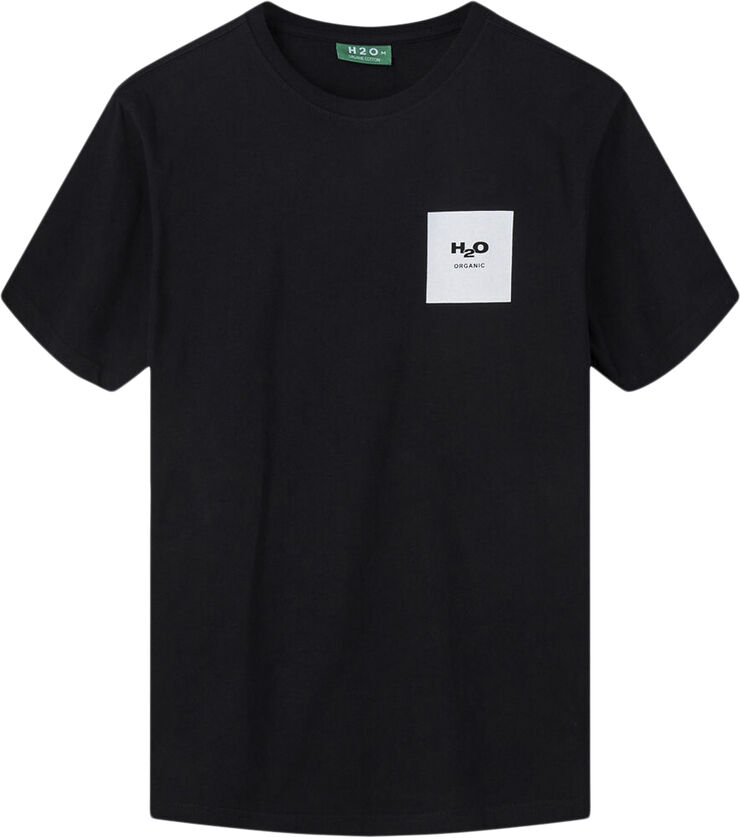 H2O Lyø Organic T-shirt Sort