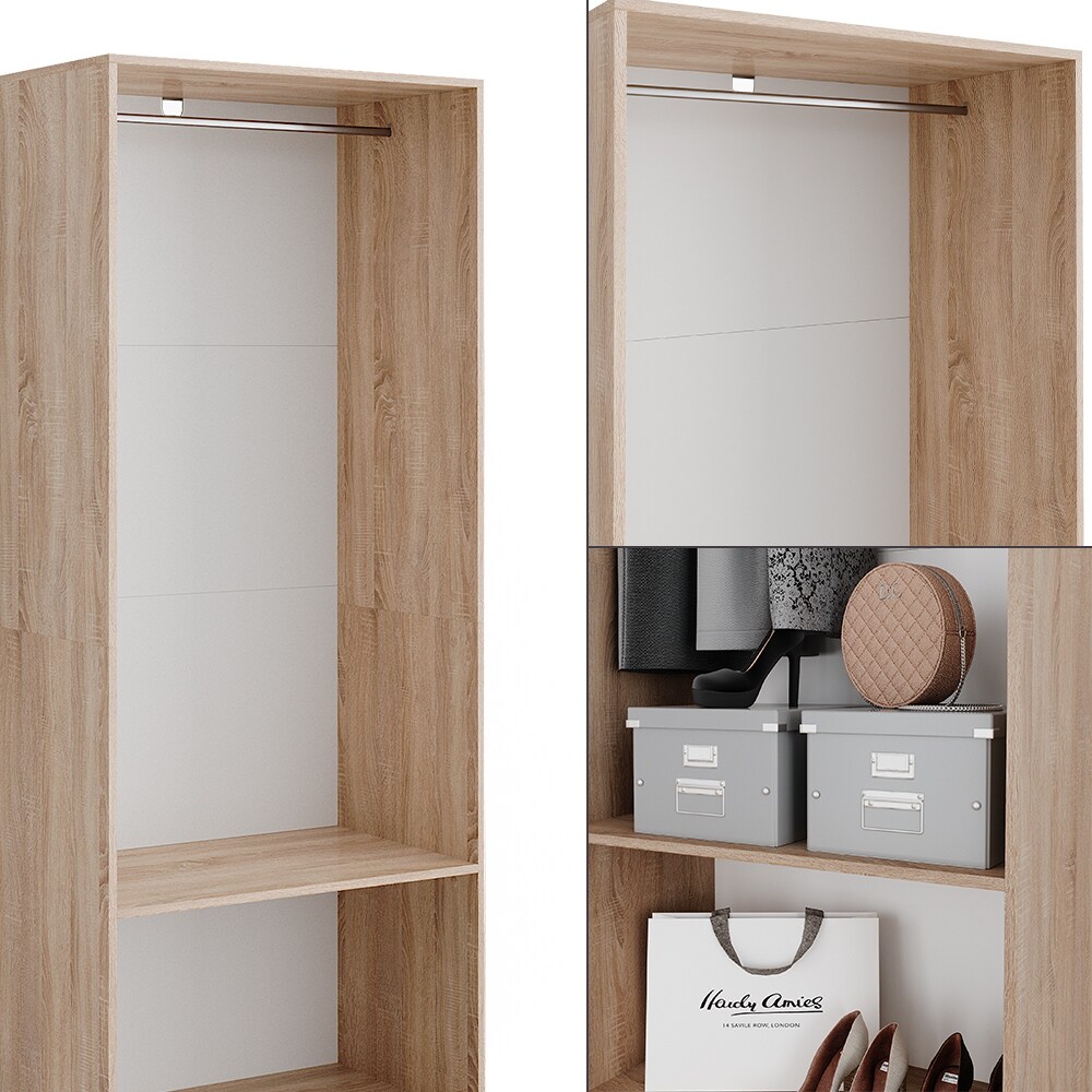 Vicco Kleiderschrank Elmo Sonoma 80 x 200 cm