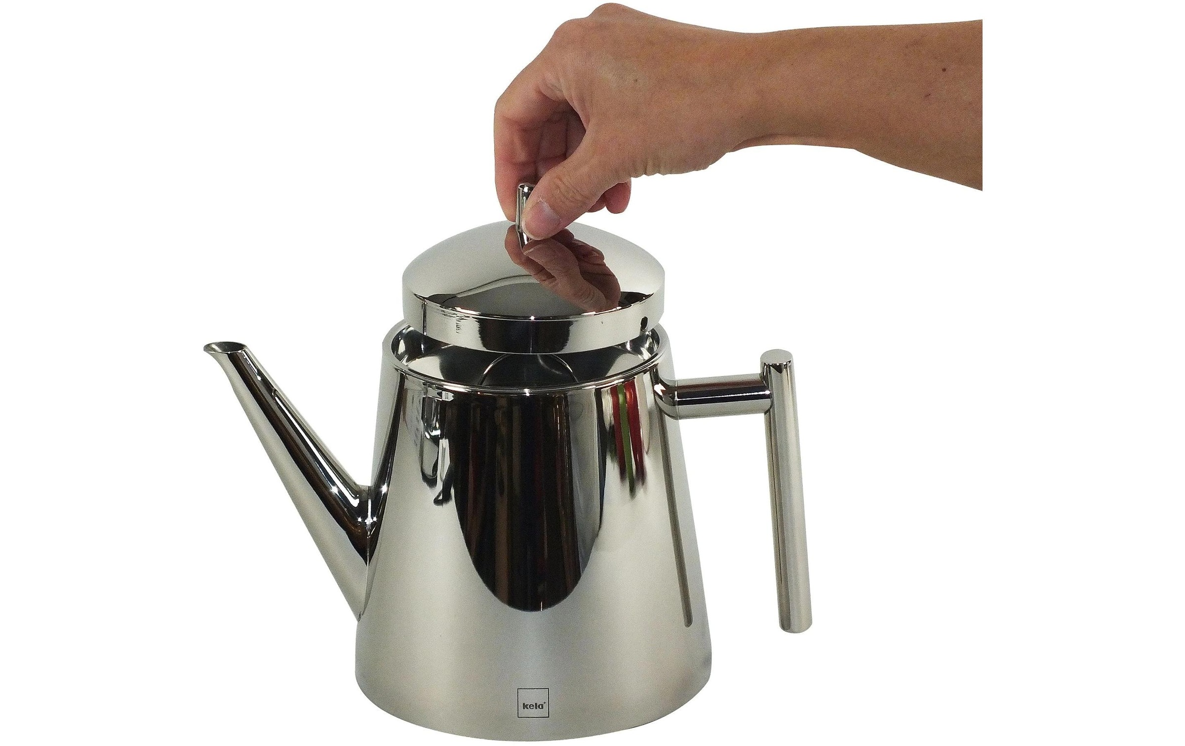 kela Teebereiter »Ancona 0.9 l, Silber«