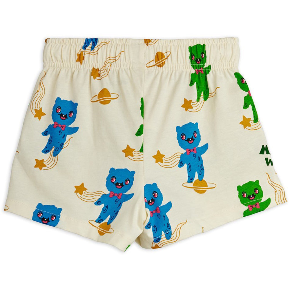 Køb Mini Rodini Off-white Aliens AOP Shorts