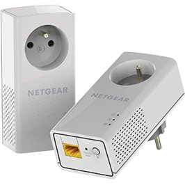 NETGEAR PLP1000-100FRS Adaptateur réseau CPL 1000 Mbit/s Ethernet/LAN Blanc 2 pièce(s)