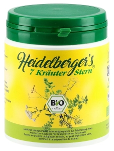 Heidelbergers 7 Kräuter Stern Pulver Bio, 250 g
