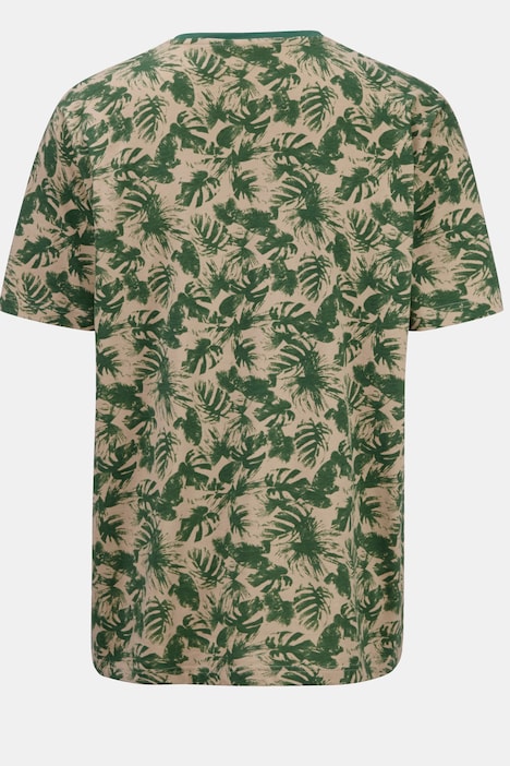 John F. Gee T-Shirt, Halbarm, Alloverprint, bis 72/74