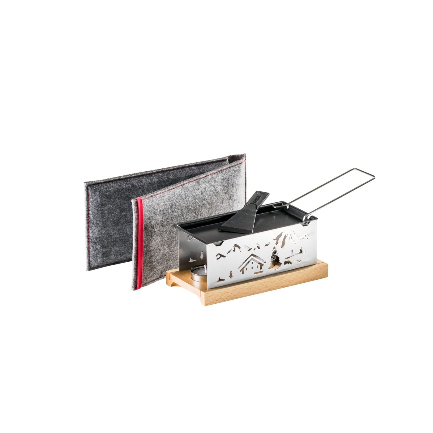 Angela BrudererRaclette mit Etui «Bergdorf«
