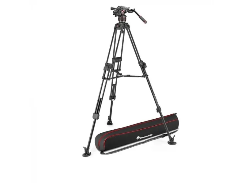Manfrotto Nitrotech 608, 3 ben, Sort, 173 cm, 6,1 kg