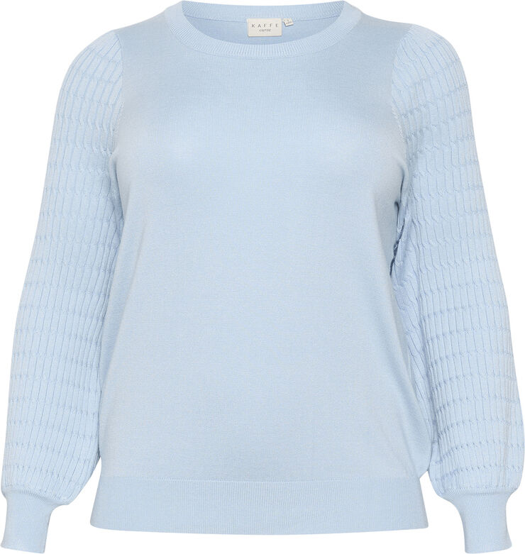 Kaffe Curve KClini Knit Pullover Celestial blue