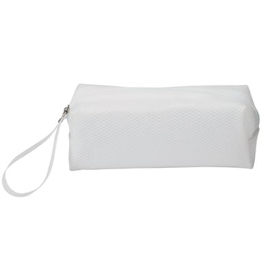 Trousse rectangulaire School Soft Touch - 1 compartiment - bleu clair - Carpentras