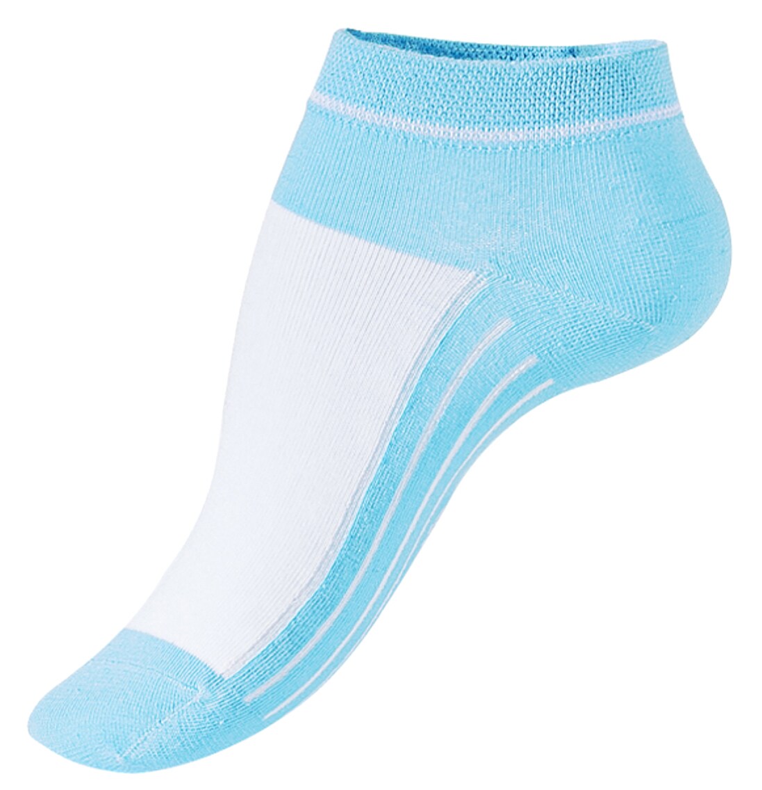 Cotton Prime® Sneaker Socken 8 Paar, mit Rippsohle