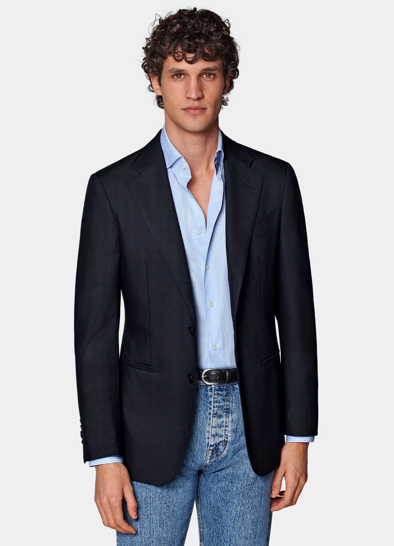 Blazer Havana coupe Tailored bleu marine
