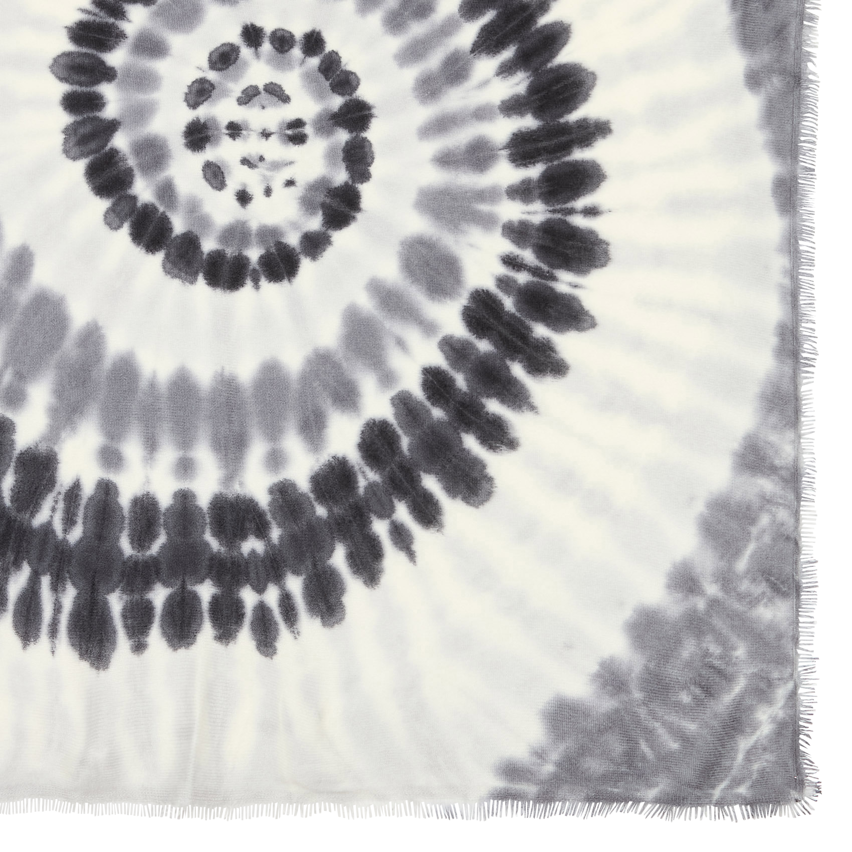HACHIKO SUNNY - Echarpe imprimée en cachemire| Gris