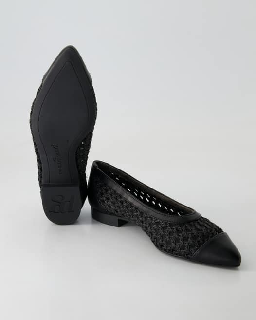 Paul Green 1153 Ballerinas in Schwarz