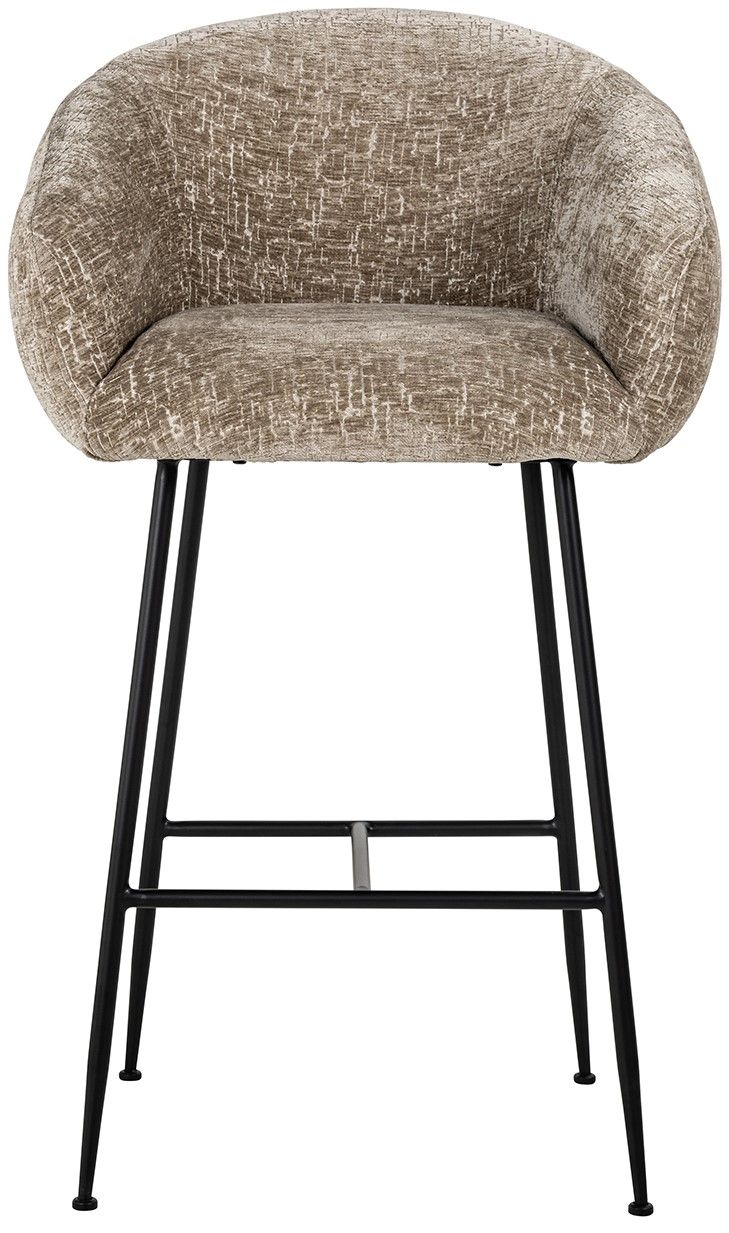 Barstoel S4734 shitake island Avanti B60 x D59 x H101 cm