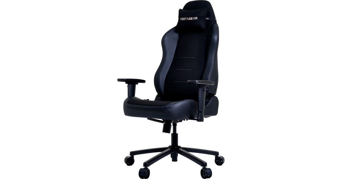 VertagearSL3800 gamestoel  (Zwart/carbon, ContourMax Lumbar, VertaAir, Hygennx)