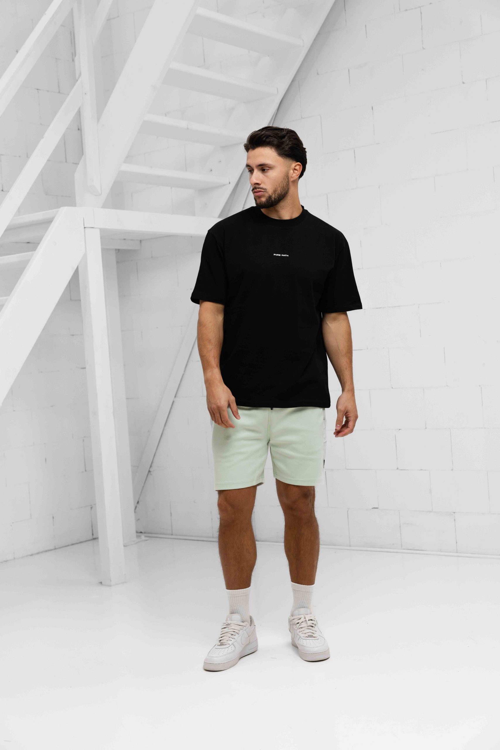 Malelions Nylon Pocket Cargo Korte Broek Heren Lichtgroen