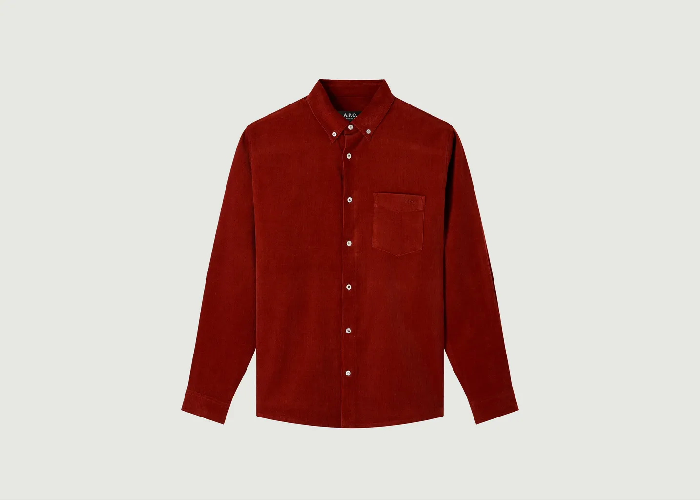 Chemise Serge Logo A.P.C.